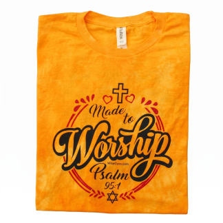 Made to Worship t-shirt front
